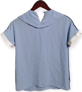 Light Blue Sailor Collar Blouse (Woman)