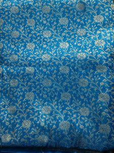 Beautiful Blue Floral Fabric
