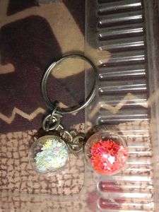 Cute Charm Keychain Set