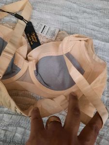 Elegant Beige Bra with Tags