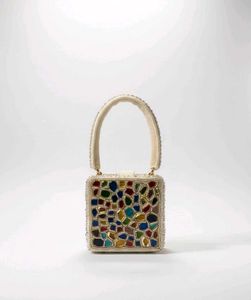 Colorful Beaded Clutch