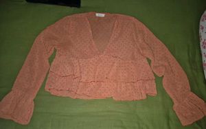 Stylish Orange Blouse