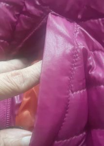 Pink Puffer / Quilted Jacket for winter