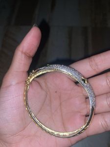 Bracelet And Two Heavy Bangles Women