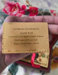 99.99 Carats Gold Plated Playing Cards