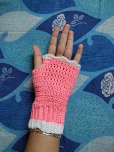 crochet arm warmers 🩷✨