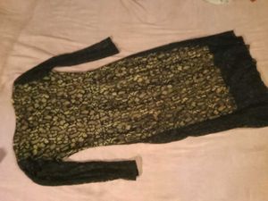 Lace Dress - Black