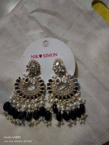 Nik Simon Dangle Earrings - Statement Jewelry