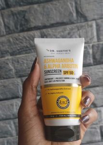 Dr Sheths Ashwagantha & Alphaarbutin Sunscreen