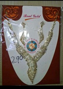 Sparkling Gold Jewelry Set