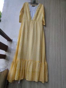Long Yellow Dress