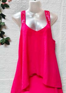 Pink Layered Dress