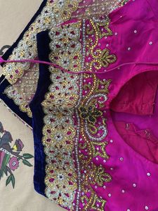 Heavy Border Saree