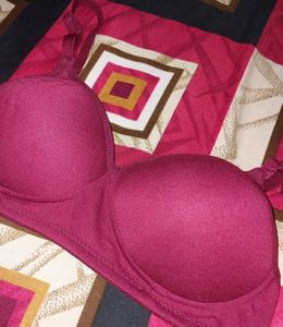 Burgundy Bra