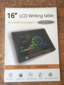 Dekoq 16inch Rechargeable Lcd writing tablet black