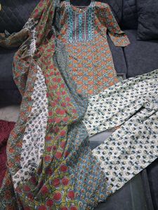 Floral Kurta Set L size