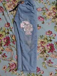 Girls&#39; Top &amp; Jeans Set By Pantaloons Junior