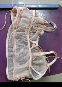 Urbanic&#39;s Cute And Sexy Pastel Pink Lingerie Set Size M
