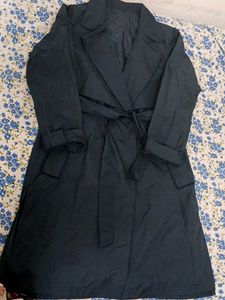 Navy Trench Coat - Classic Style