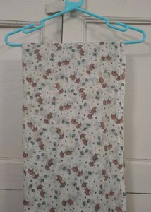 Floral Stole, Protects From Sun Damage N Dust