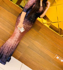 Sparkling Sequin Evening Gown