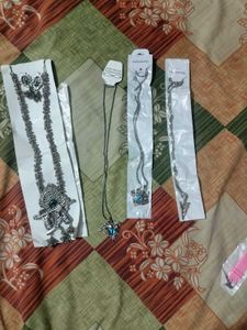 Silver Tone Four Jewelry Sets
