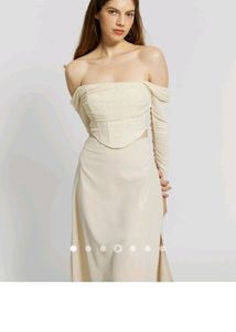 Off White Corset Top