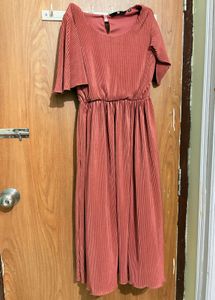 FIG Brand Peach Dress For Party