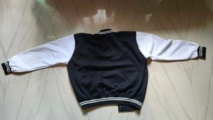 Black and white Bomber jacket