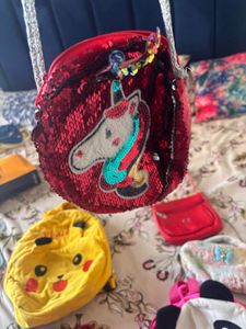 Kids Bag And Purse Combo Of 6