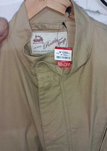 new Khaki Casual Jacket