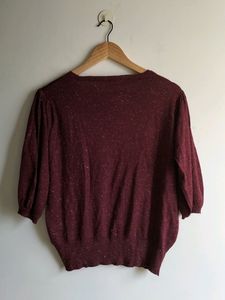 Brand New Acrylic Shimmery Lite Weight Sweater