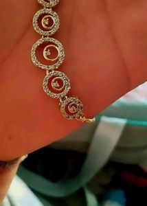 Jewelry set with cubic zirconia