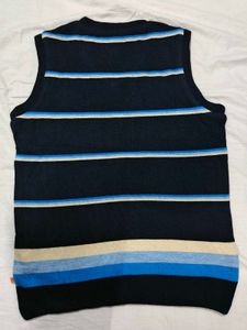 Reversible Knit Sweater Vest