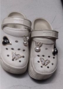 Comfy Clogs with Butterfly Details