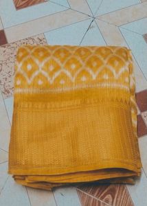 Yellow Beautiful Saree....😊❤️
