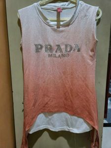 Stylish Prada Inspired Tank Top