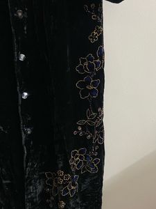 Elegant Velvet kurta set