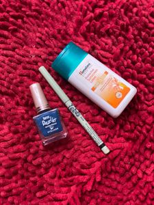Combo Beauty Set – Eyeliner, Kajal & Sunscreen