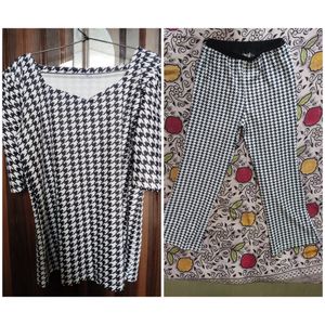 Clearance Sale Geometric Print Co ord Set