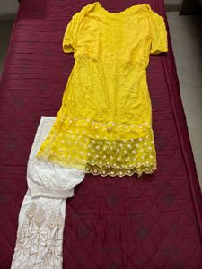 Yellow Kurta Set