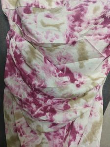 Tie-Dye Mini Skirt and Crop Top
