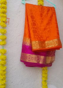 OrangeSaree 🥳VeryLow Price   Me