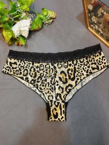 Leopard Print Laced Panties