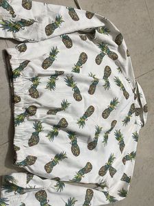 Pineapple Print Top