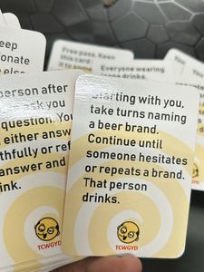 Playing Card Drinking Game For Adults
