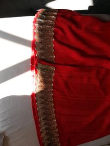 Women Clothes Red Kurta