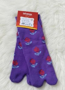 Women's Purple Toe Socks - New 💜
