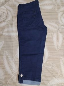 Navy Blue Caprese jeans