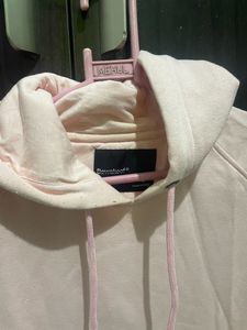 Baby Pink Hoodie With Cap